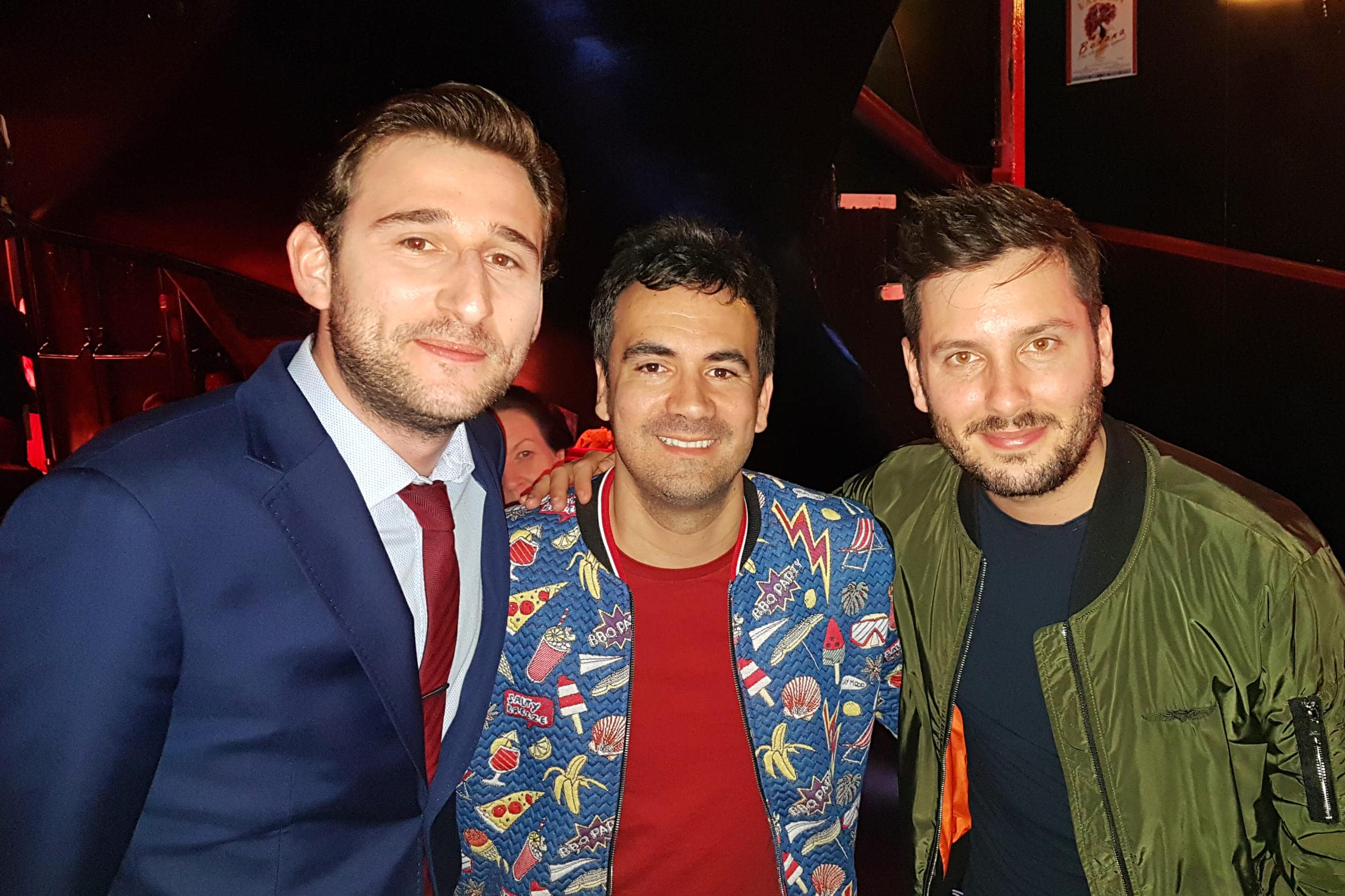 Alex Goude et Maxime Gueny