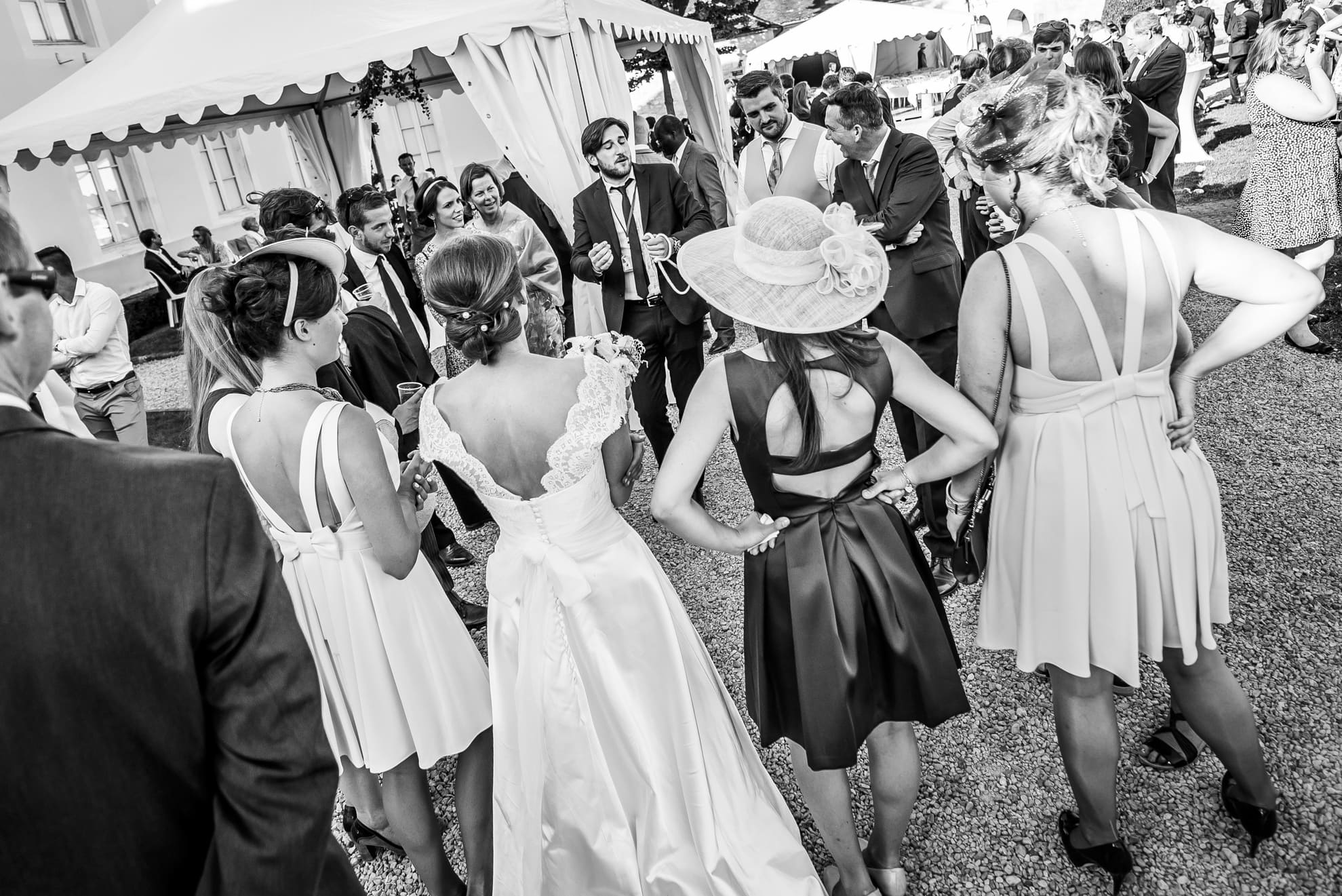 Magicien mariage vin d'honneur