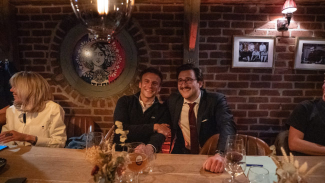 Tom Coss - Président Emmanuel Macron