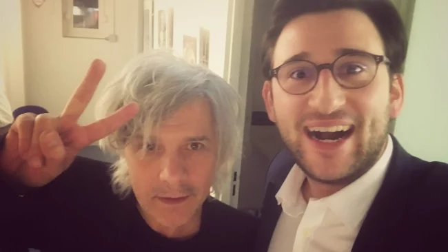Tom Coss magicien Lille avec Nicola Sirkis