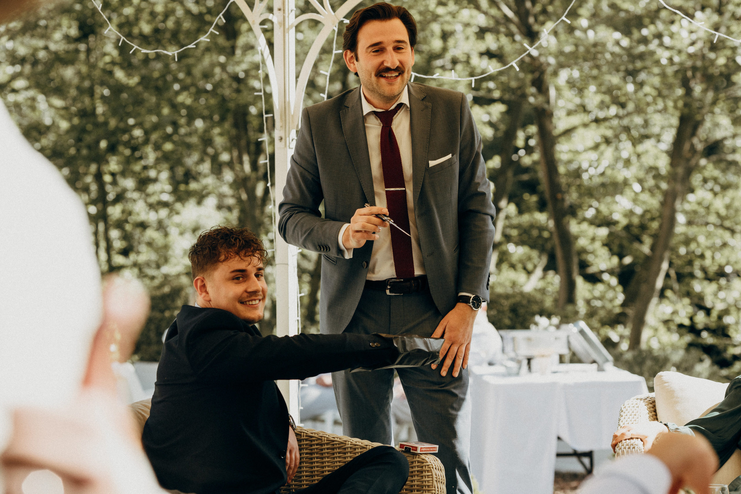 Mariage animation magicien