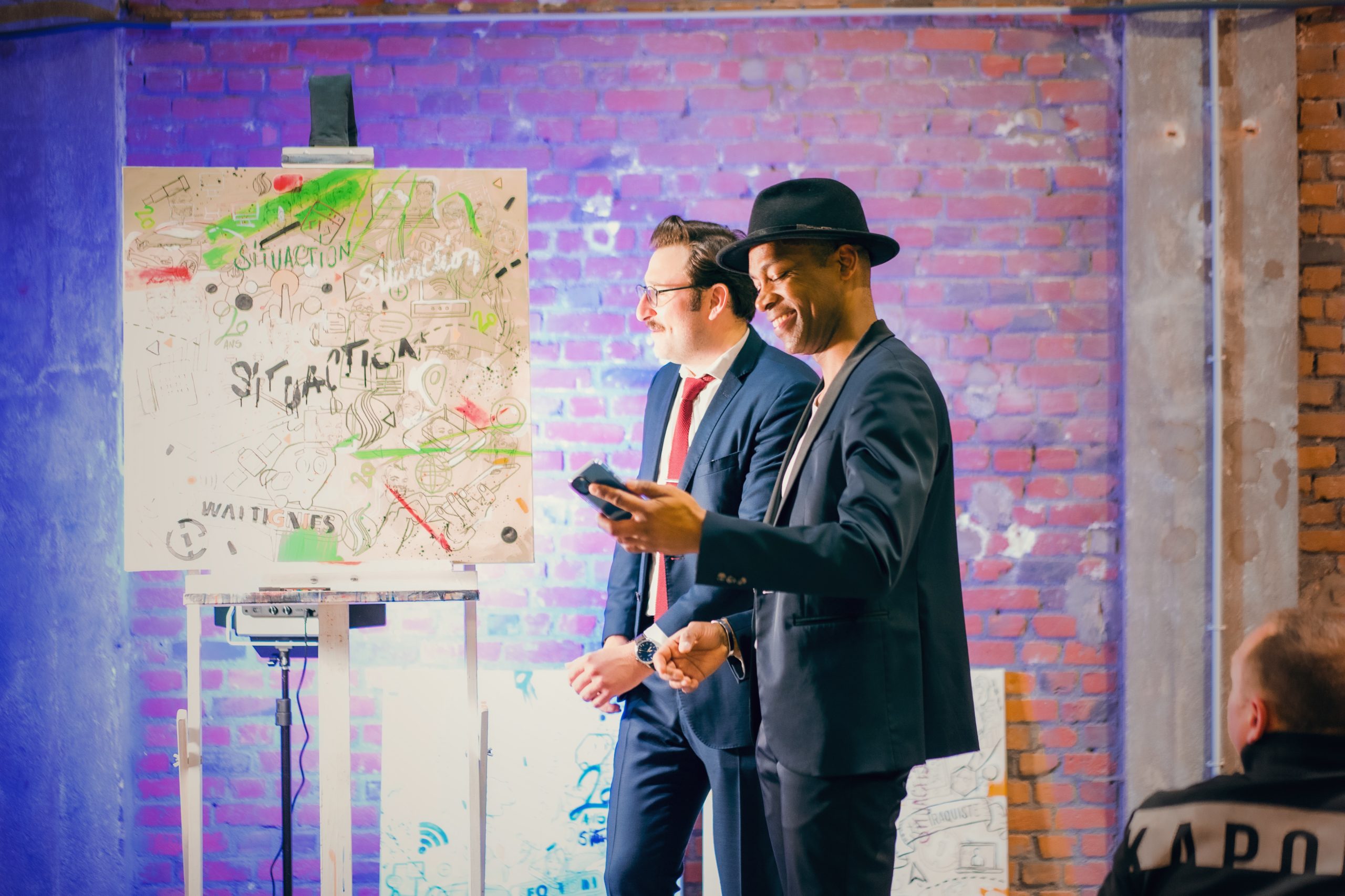 Pat le Caricaturiste et Tom Coss le magicien