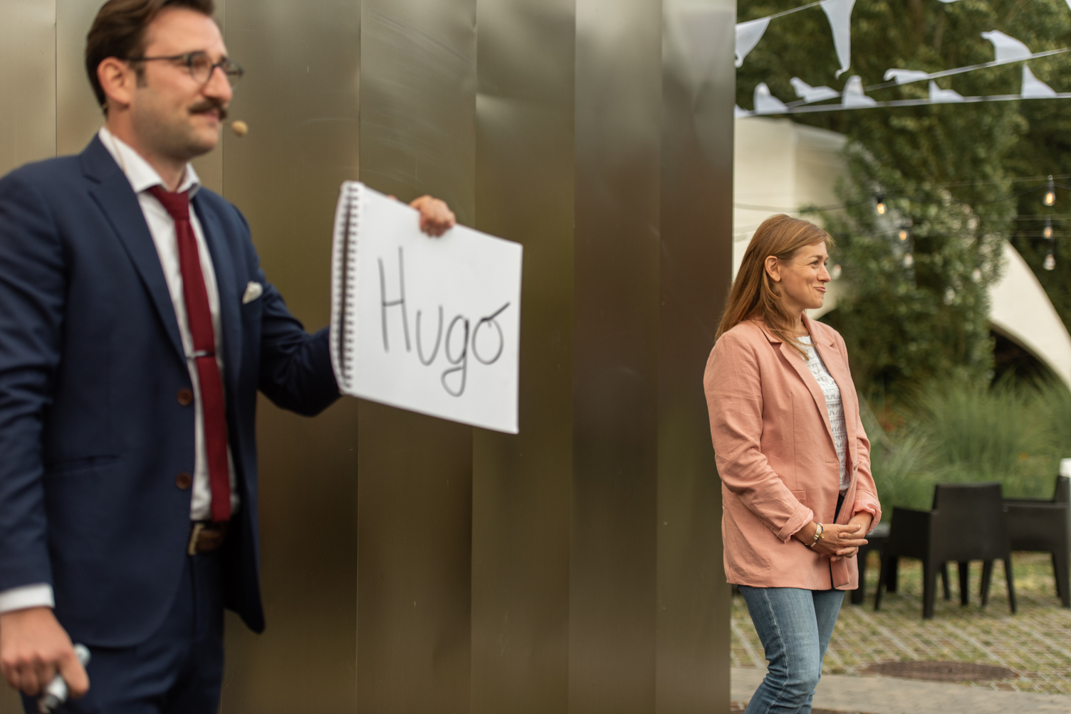 Animation soirée entreprise sur scène