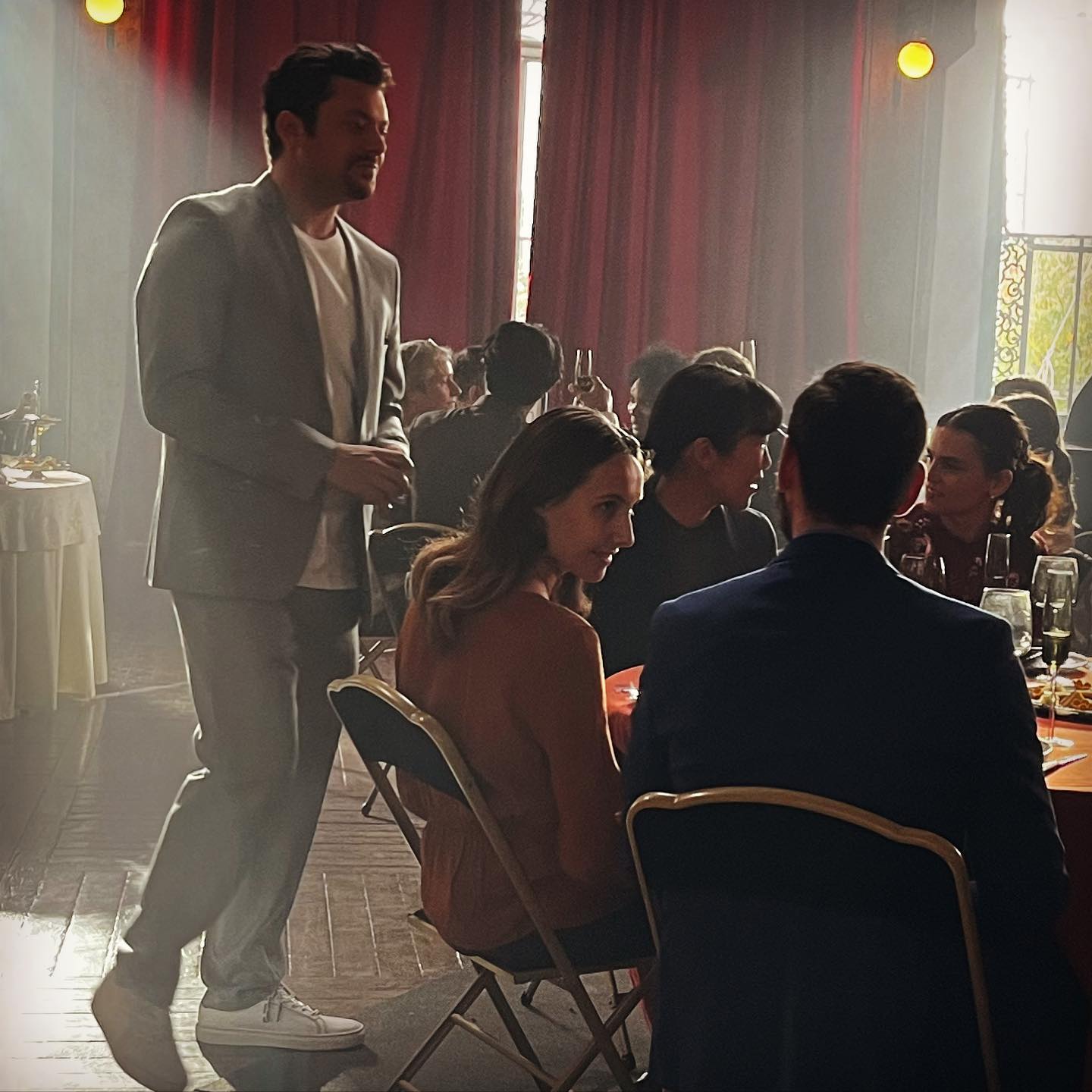 Coulisse du tournage du film Comme Par Magie par Fred Razon