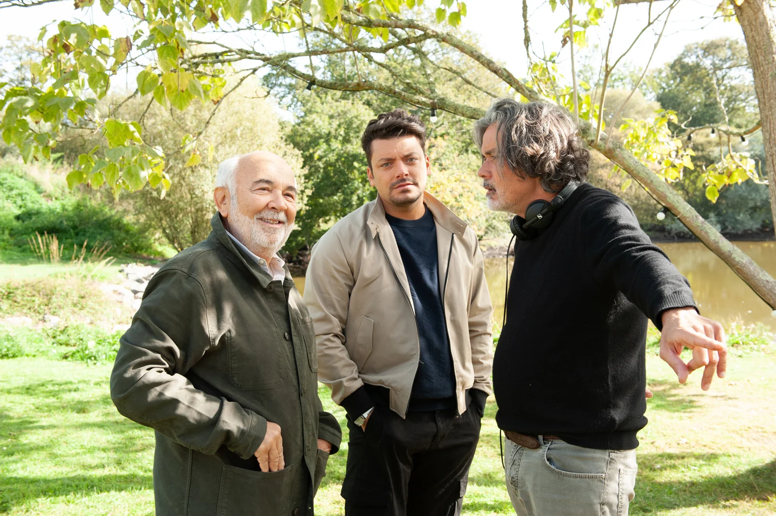 Gérard Jugnot, Kev Adams et Christophe Barratier