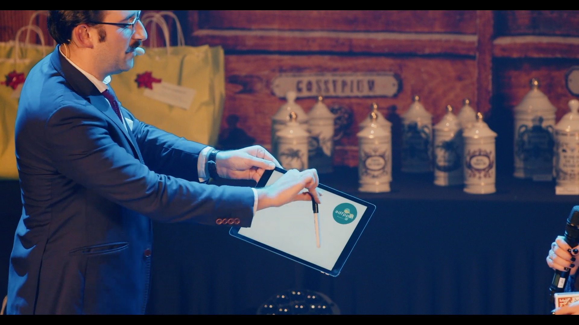 animation remise de diplome magicien