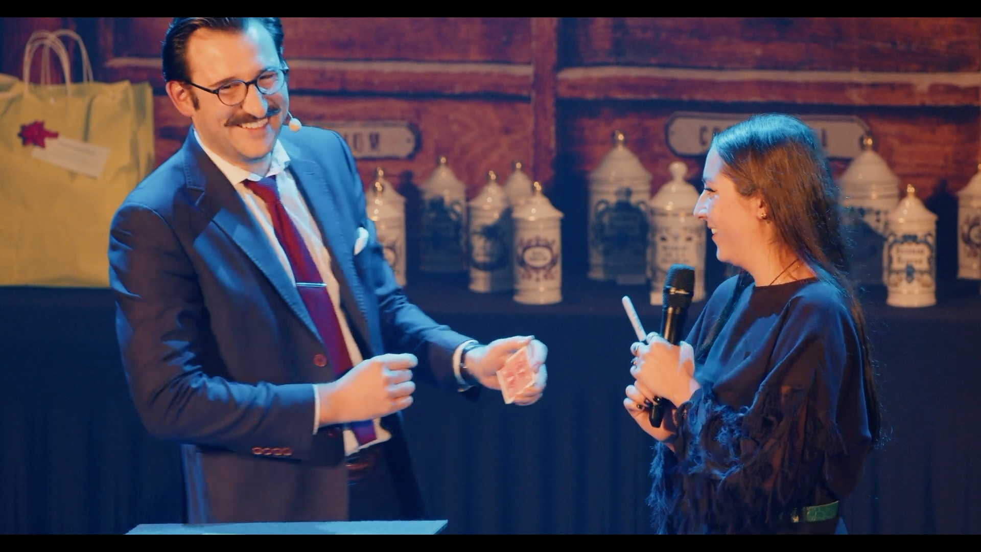 remise de diplomes magie et mentalisme