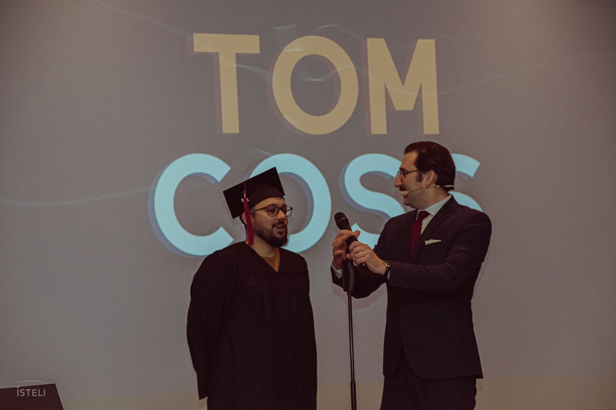 remise de diplome scène